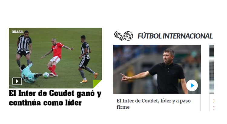 Coudet e jogadores argentinos são citados