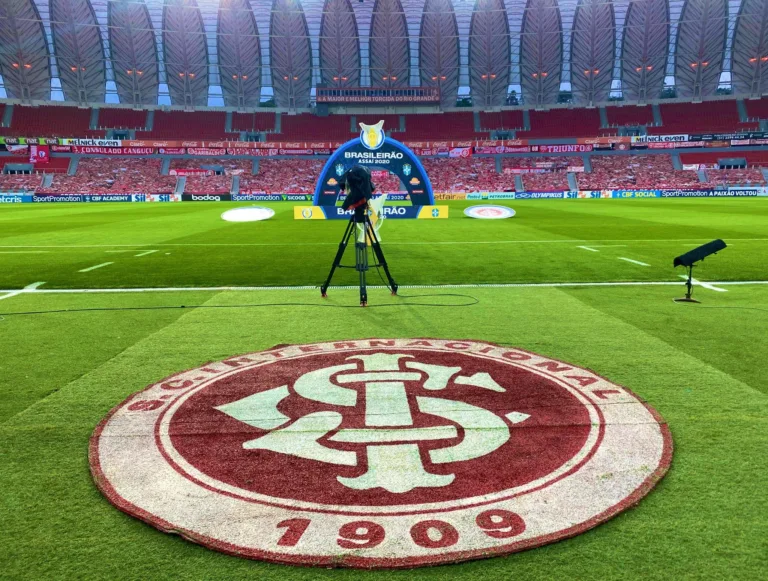 Beira-Rio sem público na pandemia (Foto: Ricardo Duarte/SCI)