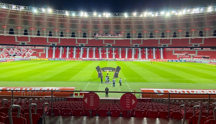 Beira-Rio em jogo de Libertadores (Foto: Ricardo Duarte/SCI)