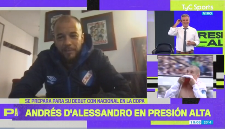D'Ale em entrevista (Reprodução)