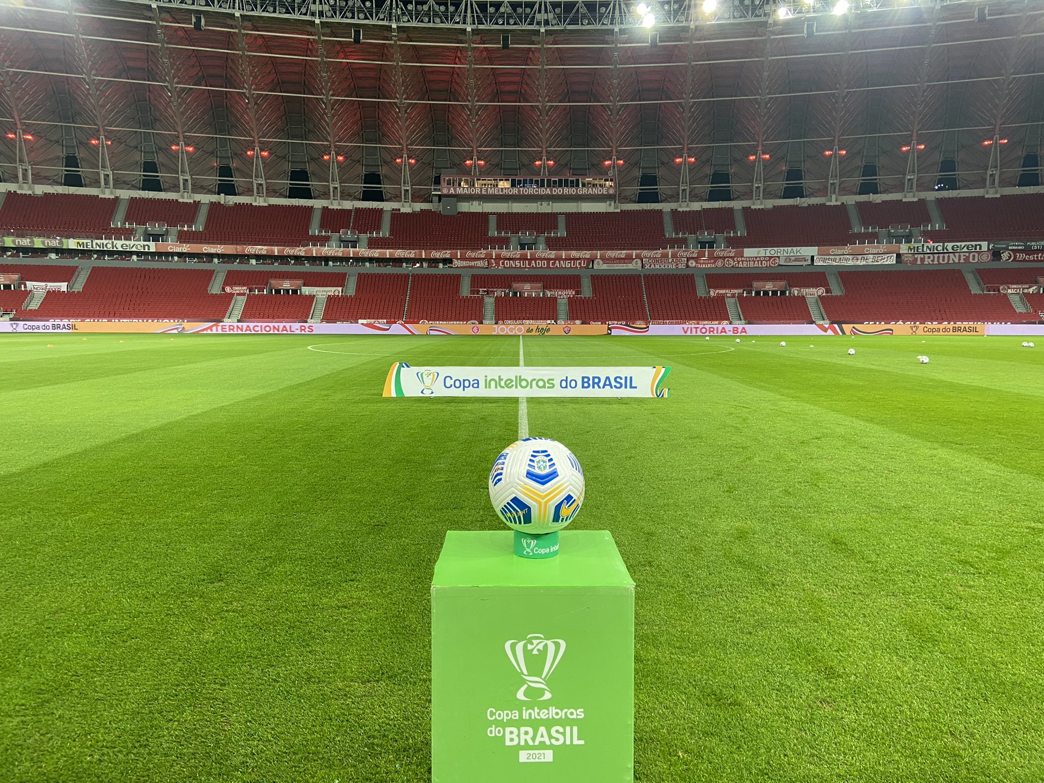 Beira-Rio para jogo de Copa do Brasil (Foto: Ricardo Duarte/SCI)