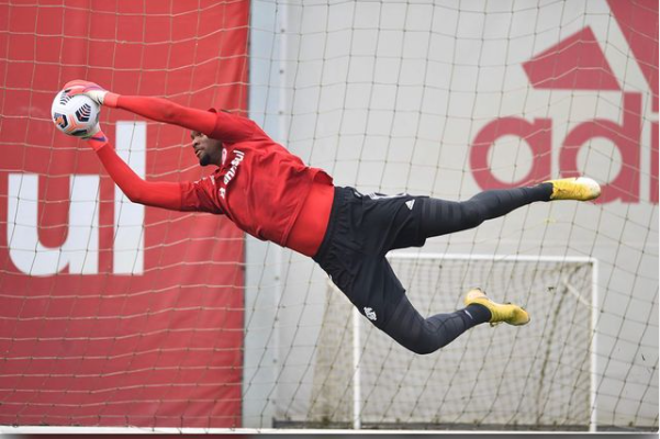 Carlos Miguel em treino no Inter (Foto: Ricardo Duarte/SCI)