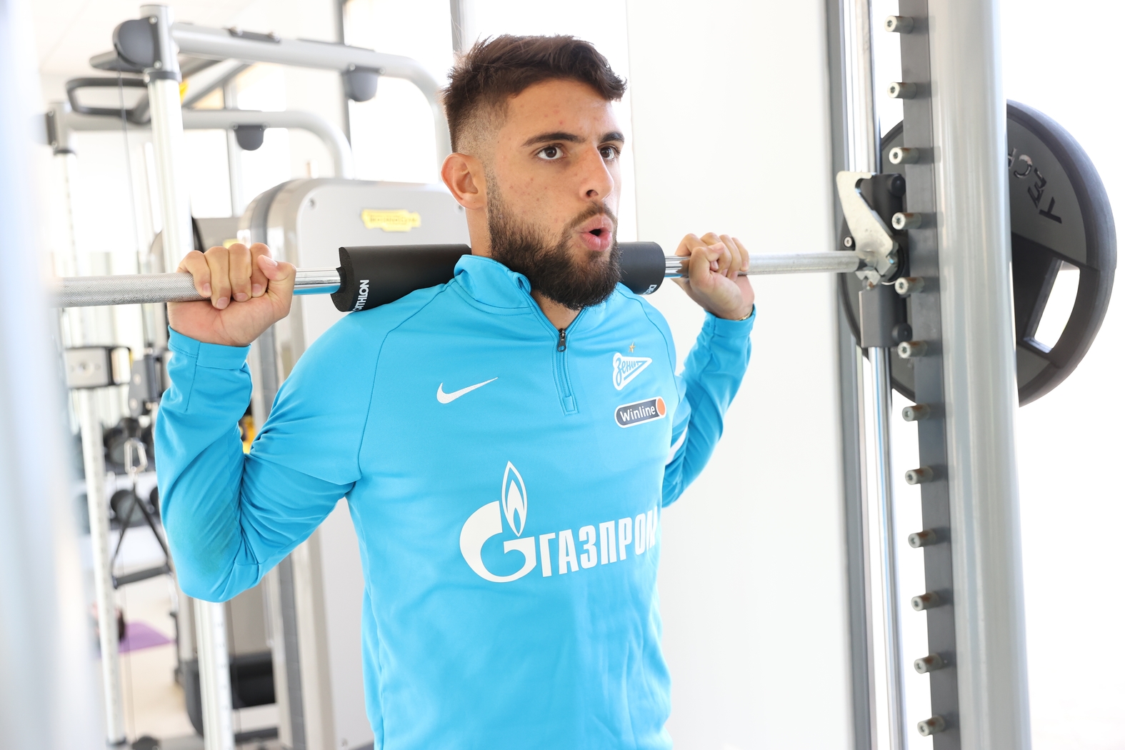 Yuri Alberto já treina no Zenit (Divulgação/Zenit)