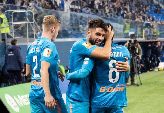 Yuri Alberto faz primeiro gol pelo Zenit, que vence o Rubin pelo