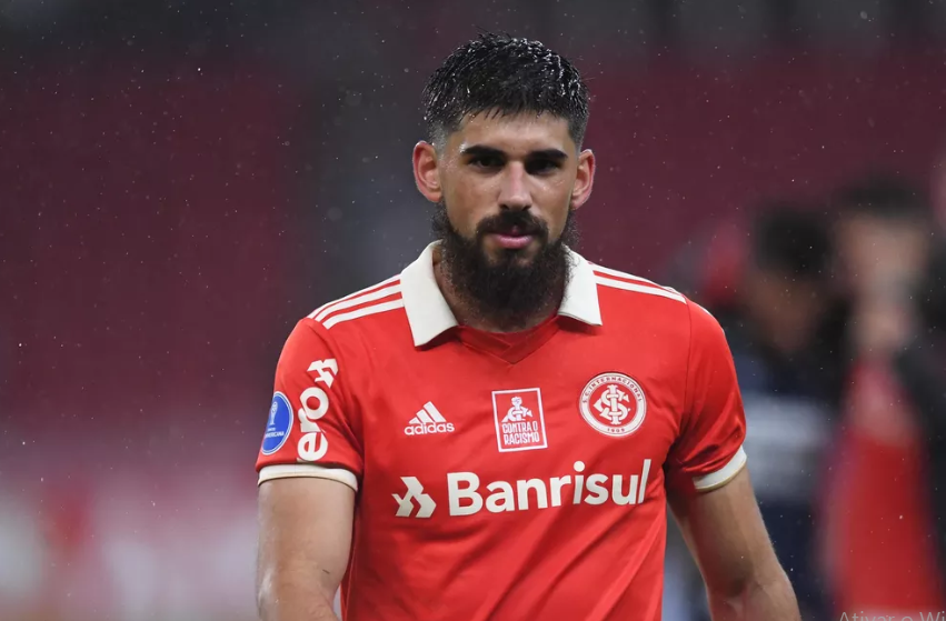 Bruno Méndez em ação pelo Inter (Foto: Ricardo Duarte/Divulgação, Internacional)