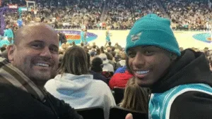 Vini Mello com Miguel Ángel Ramírez (Arquivo pessoal)