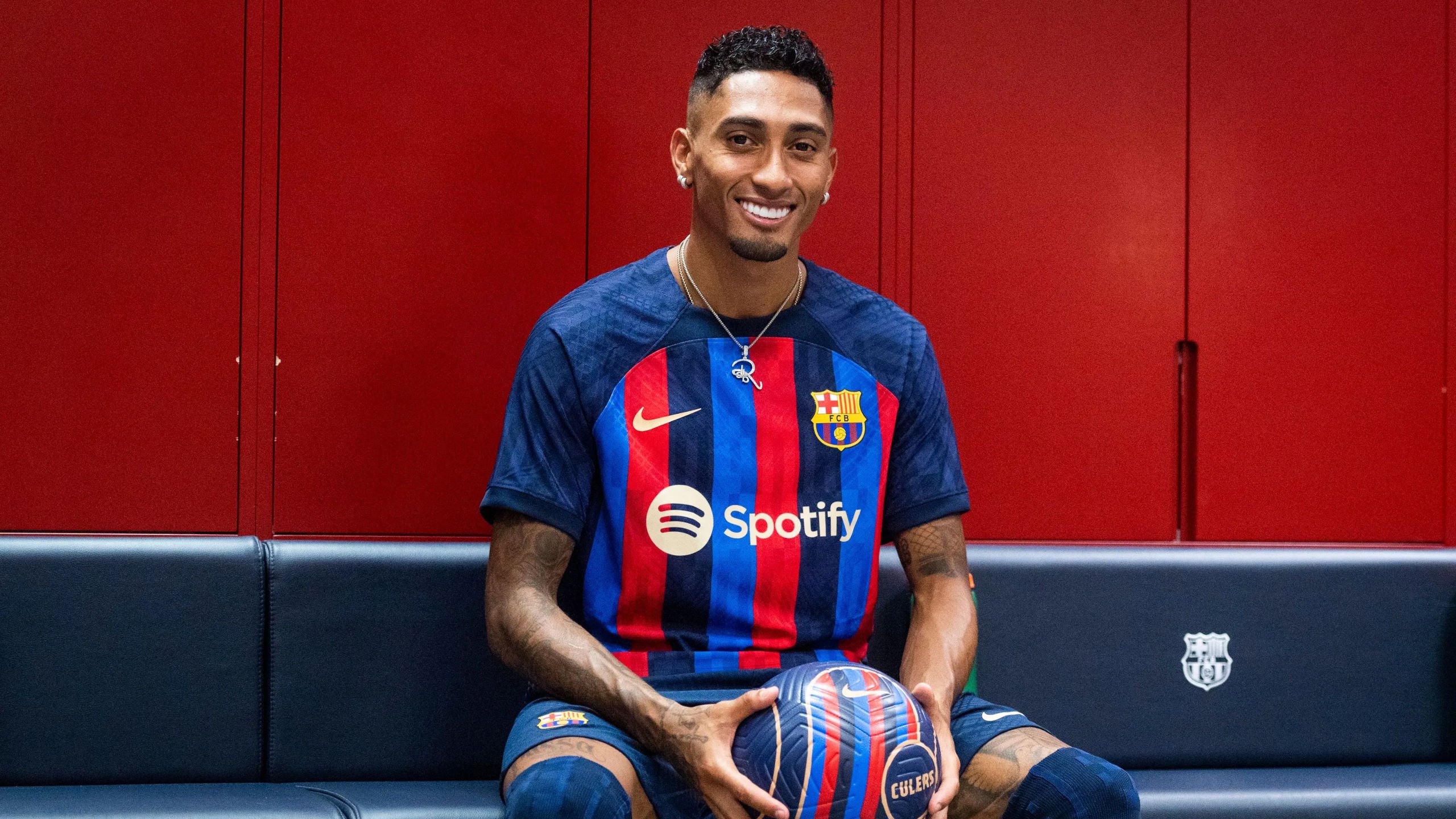 Raphinha no Barcelona (Divulgação)