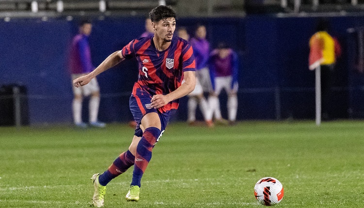 Johnny nos EUA (Reprodução/Instagram da seleção norte-americana de futebol)