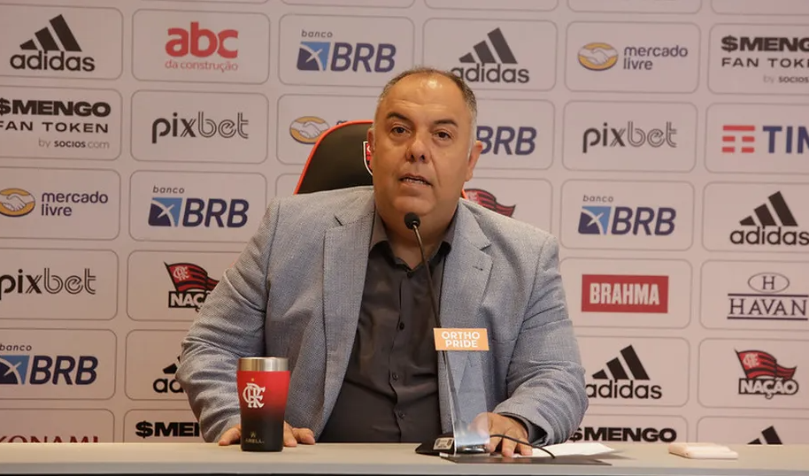 Marcos Braz é vice-presidente de futebol do Flamengo (Divulgação)