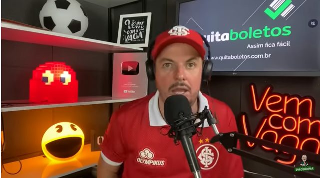 Vagner Martins no YouTube (Reprodução)