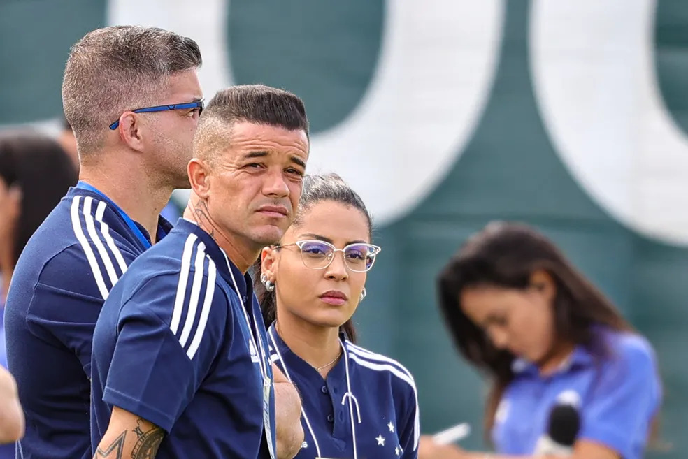 D’Alessandro no Cruzeiro (Foto: Gilson Junio/AGIF)