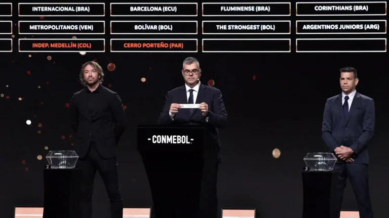 Sorteio Libertadores 2023 (Divulgação)