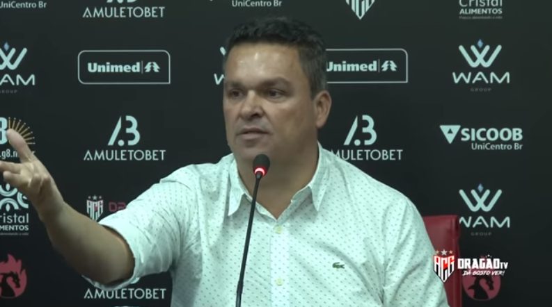 Adson Batista presidente do Atlético-GO (Reprodução)