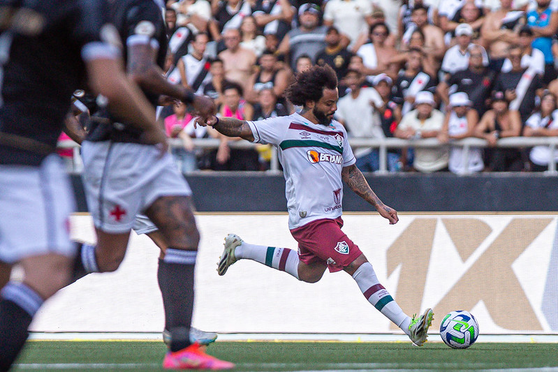 Marcelo em ação pelo Flu (Foto: Marcelo Gonçaslves/FFC)