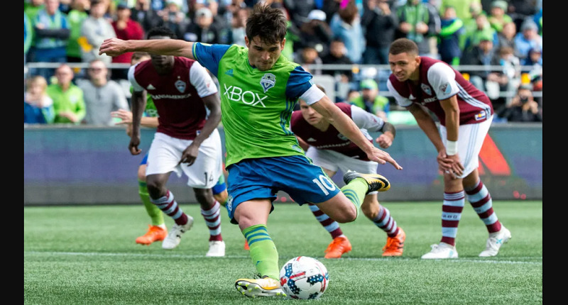 Lodeiro no Seattle (Divulgação)