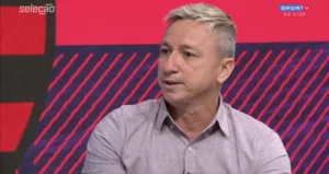 Paulo Nunes é comentarista do SporTV Inter (Reprodução)