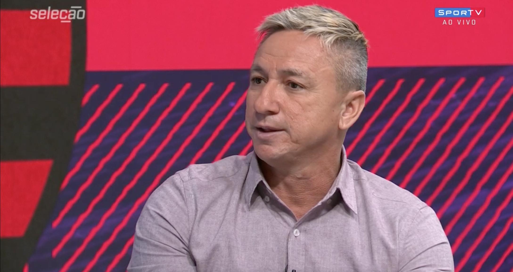 Paulo Nunes é comentarista do SporTV (Reprodução)