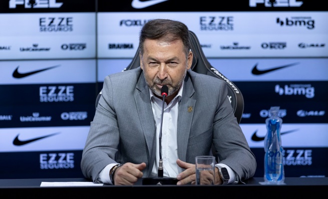 Augusto Melo, presidente do Corinthians (Rodrigo Coca/Agência Corinthians)