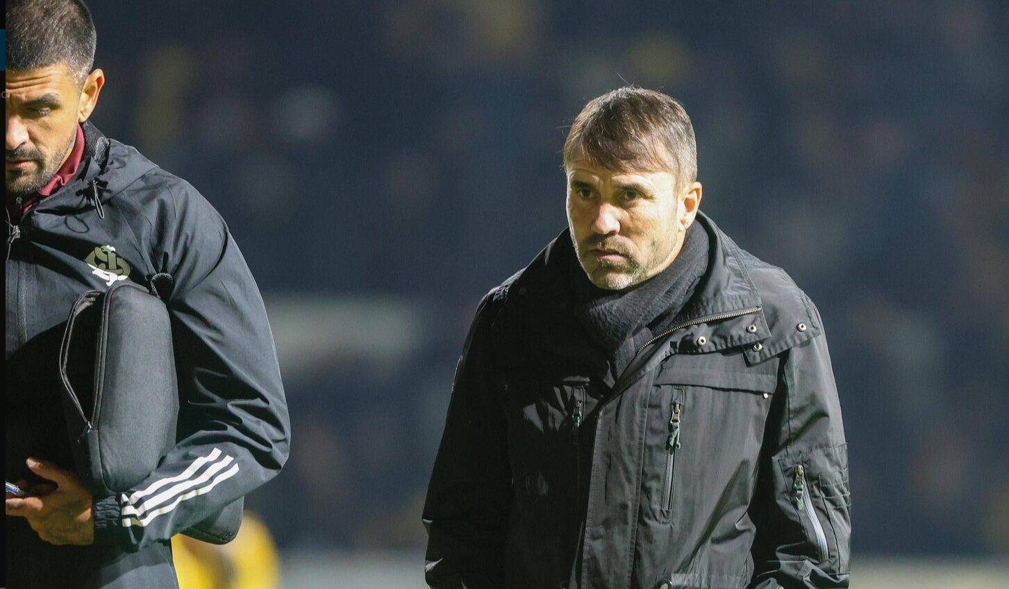 Coudet e Lucho González no Inter (Foto: Ricardo Duarte/SCI)