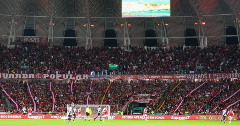 Inter México O Beira-Rio em dia de jogo. (Foto: Ricardo Duarte/SCI) Premiere Libertadores Raphinha economista Inter