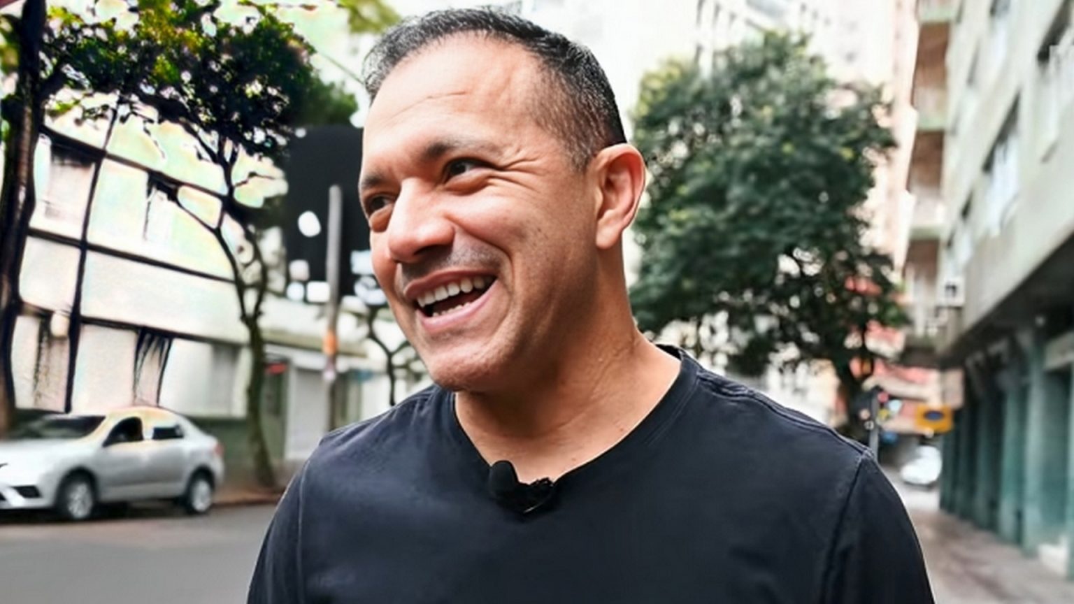 Iarley no “De Carona com o Gamba”. (Reprodução/YouTube)