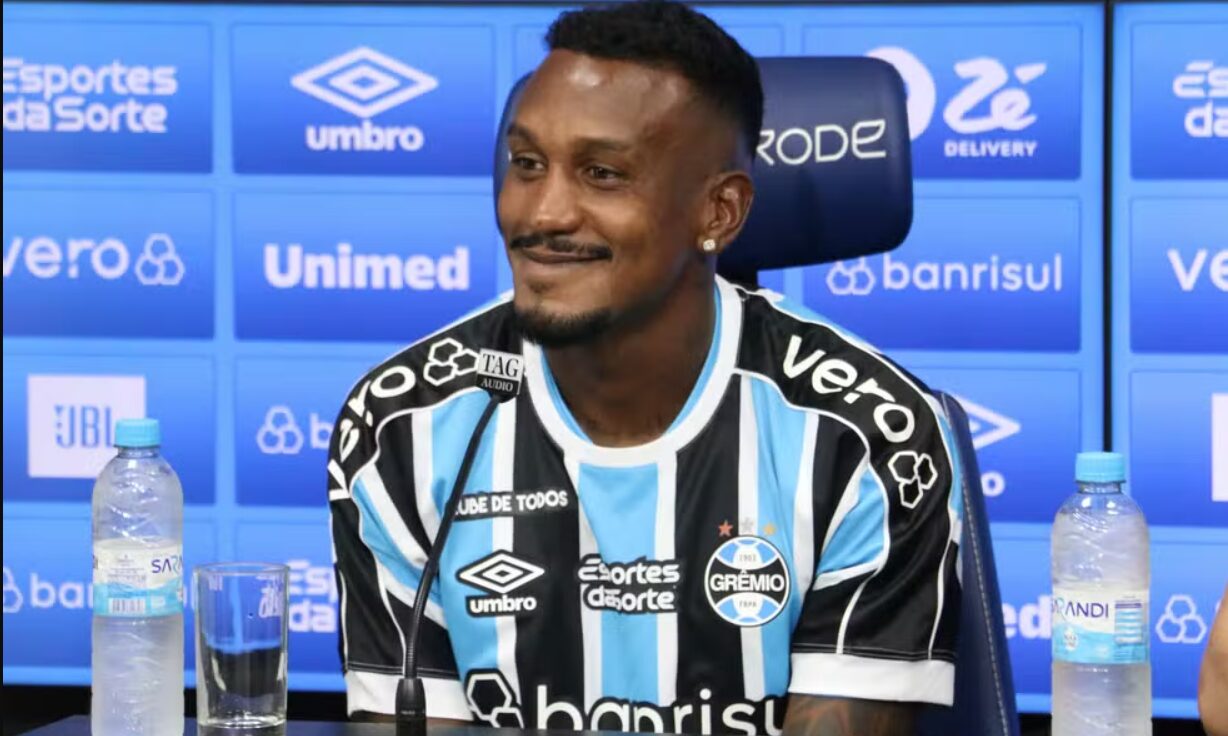 Edenilson no Grêmio (Reprodução)
