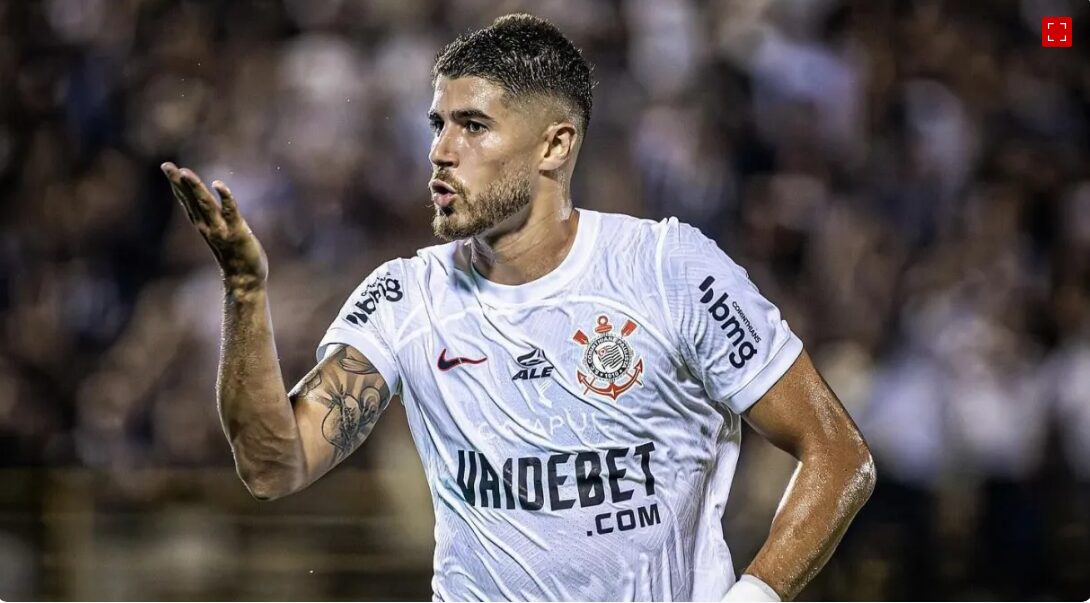 Pedro Raul pode vir ao Inter em 2025. (Foto: Rodrigo Coca/Ag. Corinthians)
