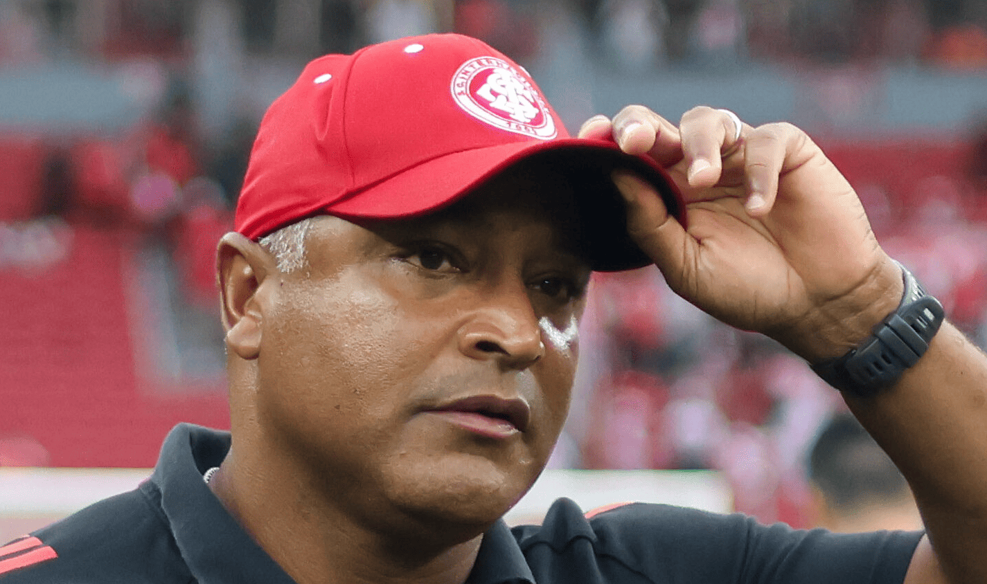 Roger Machado no Inter (Foto: Ricardo Duarte/SCI) Gre-Nal