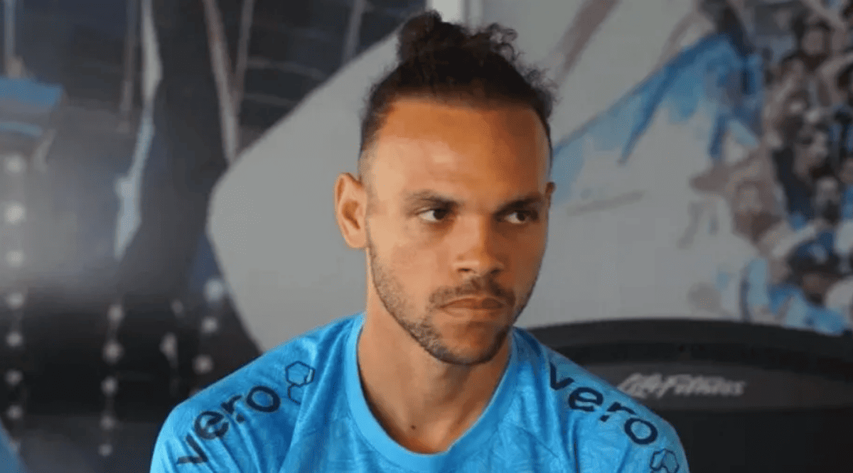 Martin Braithwaite (Foto: Cristiano Oliveski/Grêmio FBPA)