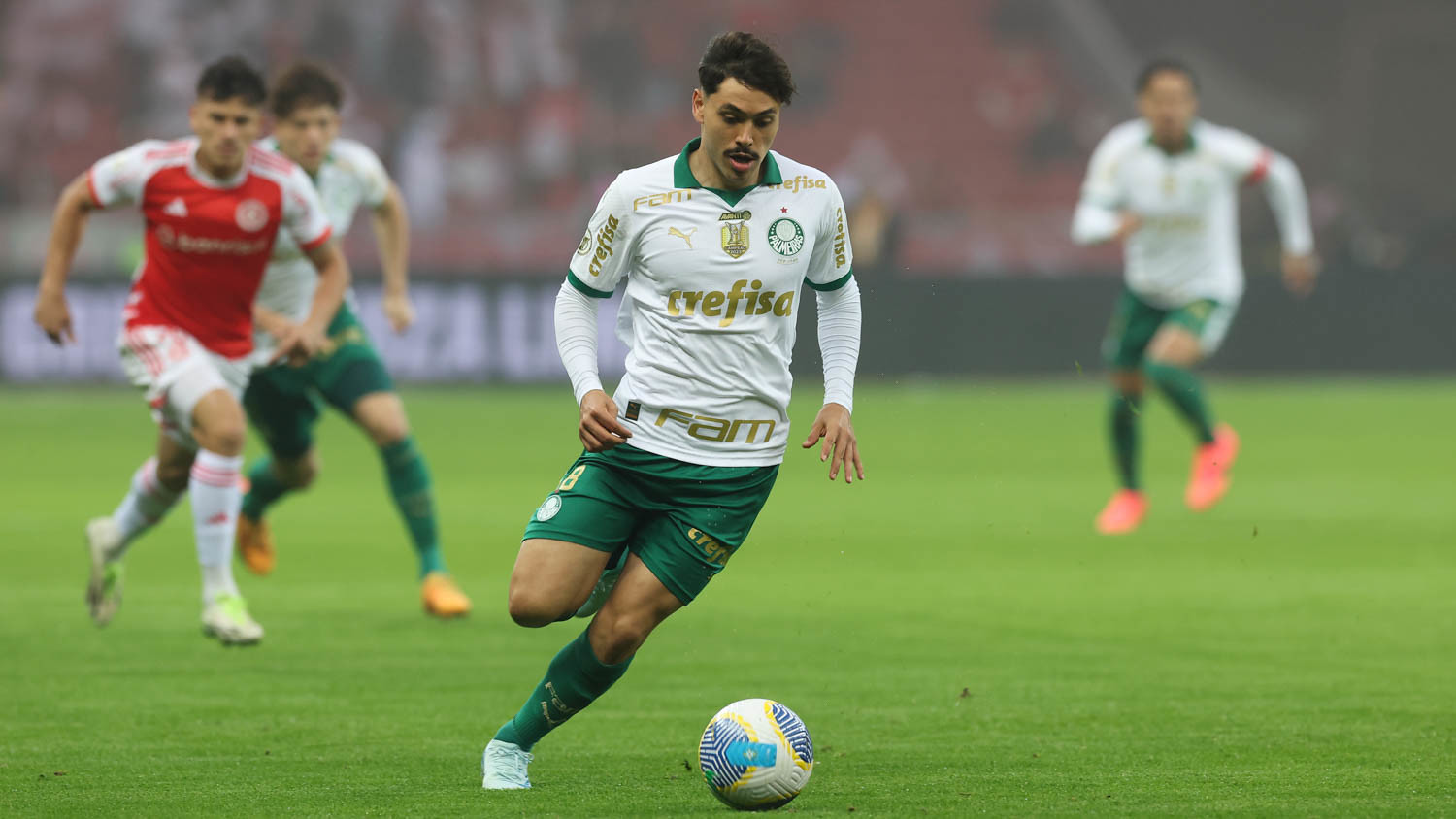Mauricio em ação pelo Palmeiras ((Foto: Cesar Greco/Palmeiras)