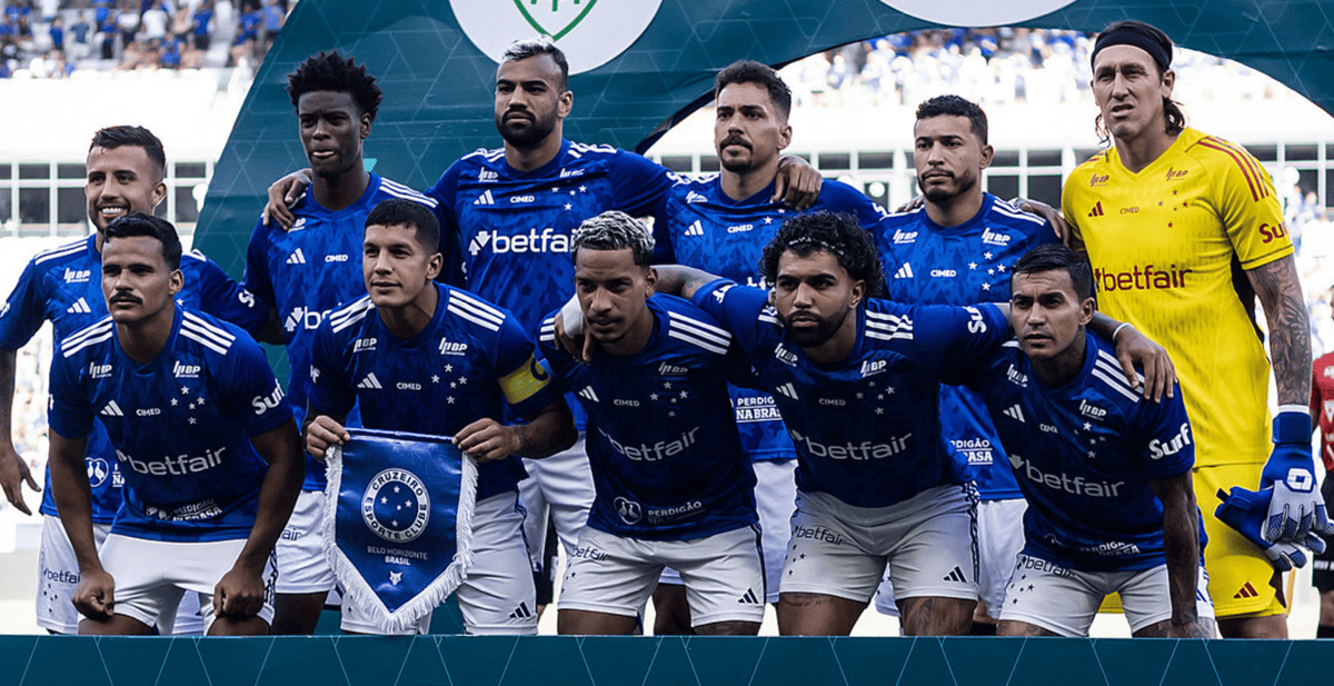 Jogadores do Cruzeiro (Divulgação/CEC)