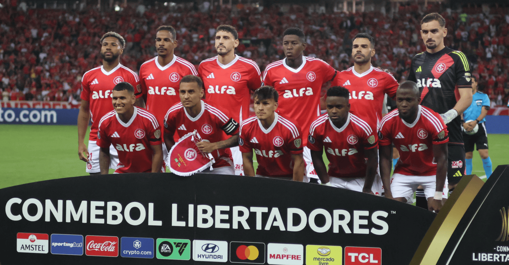 Inter na Libertadores (Foto: Ricardo Duarte/SCI)