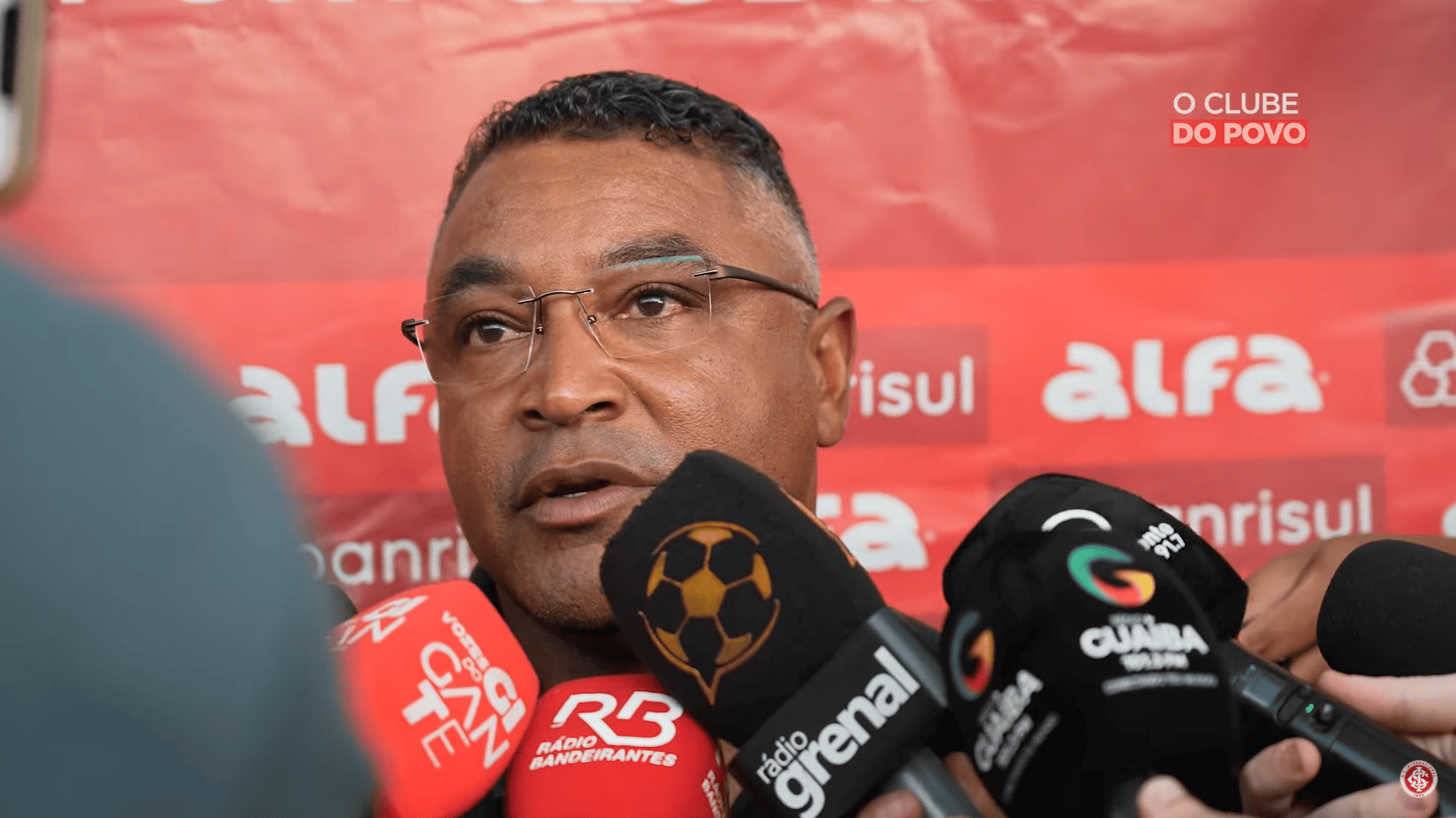 Roger Machado no Inter (Foto: Ricardo Duarte/SCI)