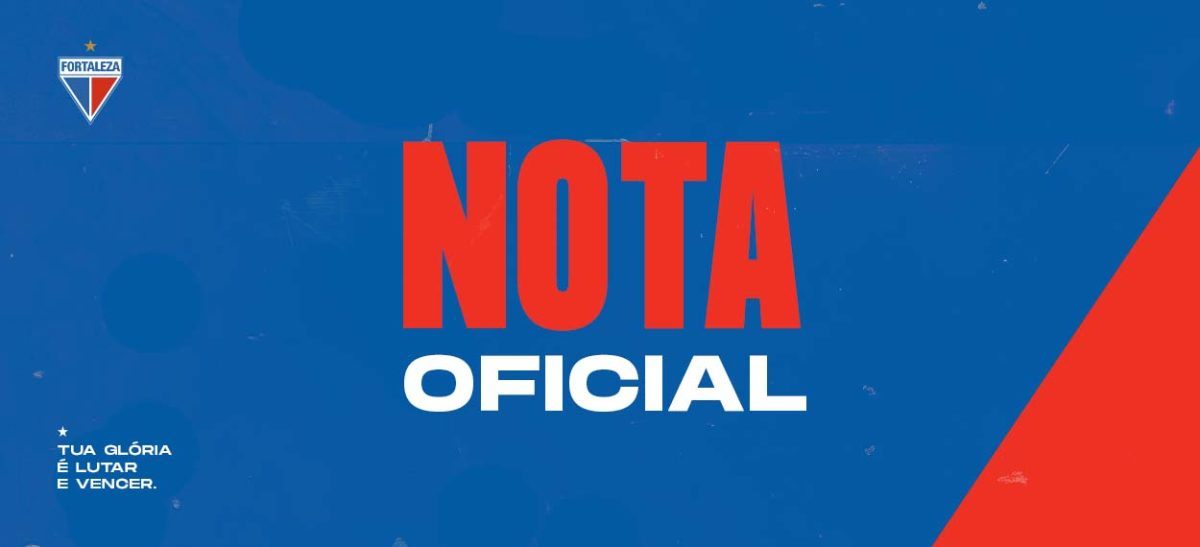 Nota oficial Fortaleza