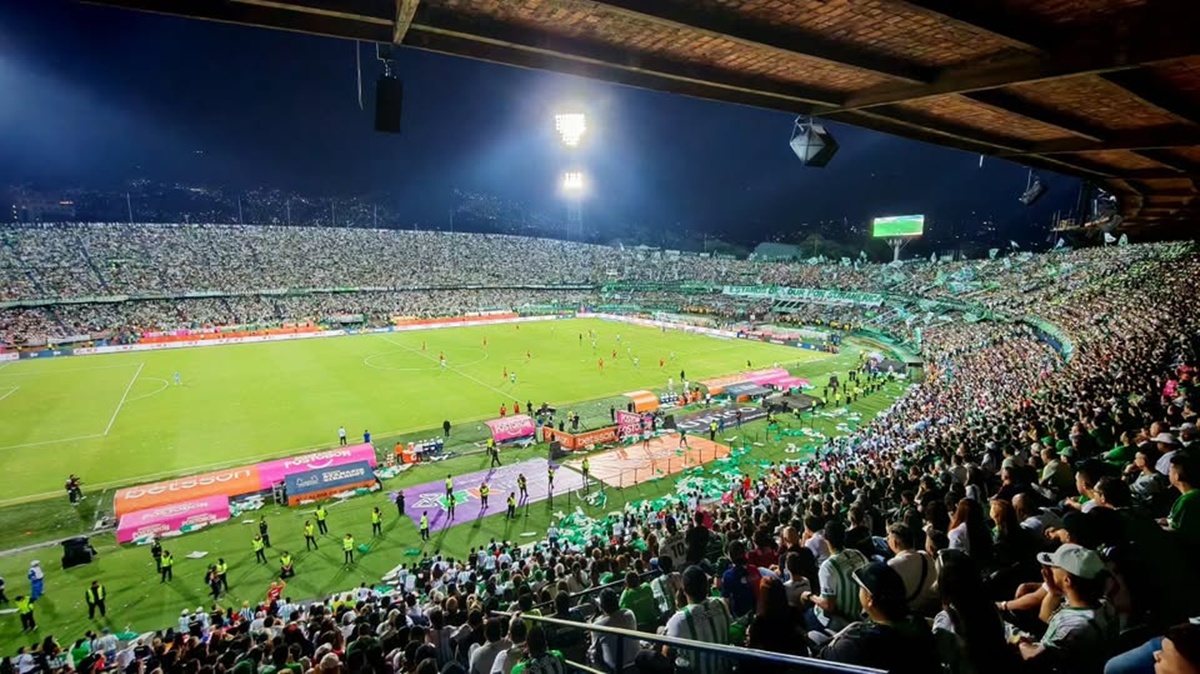 Estádio Atanasio Girardot, onde o Atlético Nacional manda suas partidas (Divulgação)