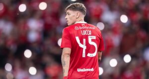 Lucca em ação pelo Inter