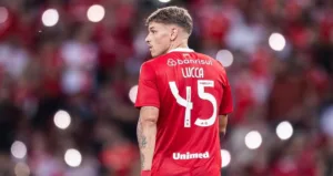 Lucca em ação pelo Inter