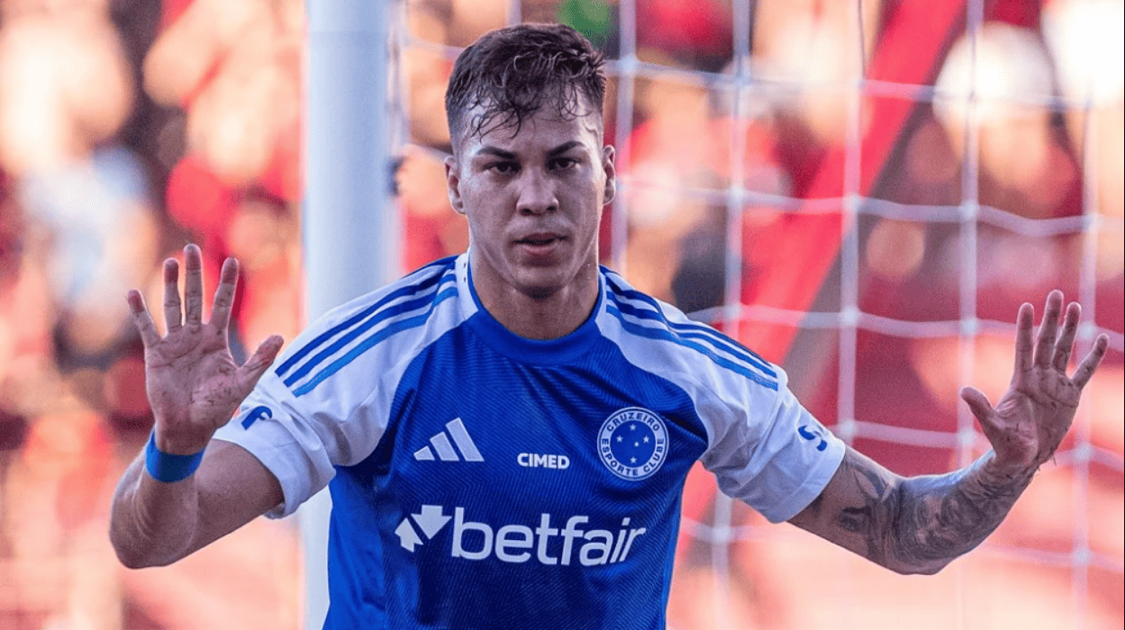Kaio Jorge no Cruzeiro (Divulgação)