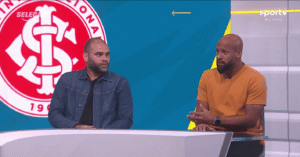 Fellipe Bastos no SporTV (Reprodução) Richard