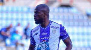 Enner Valencia no Pachuca (Divulgação)