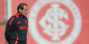 Ramón Díaz no Inter (Foto: Ricardo Duarte/SCI)