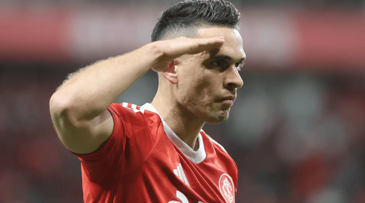 Borré comemora gol pelo Inter