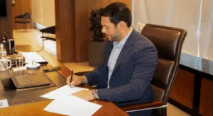 Presidente da CBF Samir Xaud