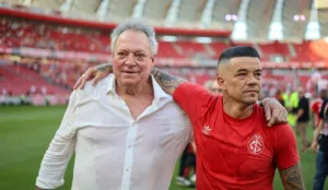 Ídolos Abel Braga e D'Alessandro