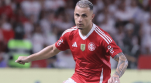 Bruno Gomes em ação pelo Inter