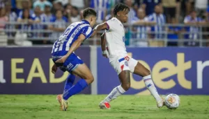 Kayky em ação pelo Bahia