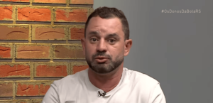 Magrão no programa na Band (Reprodução)