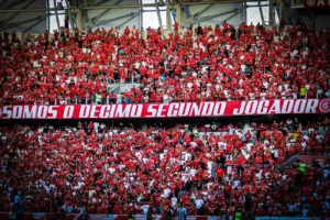 Torcida colorada do Inter no Beira-Rio