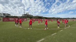 Grupo de jogadores do Inter