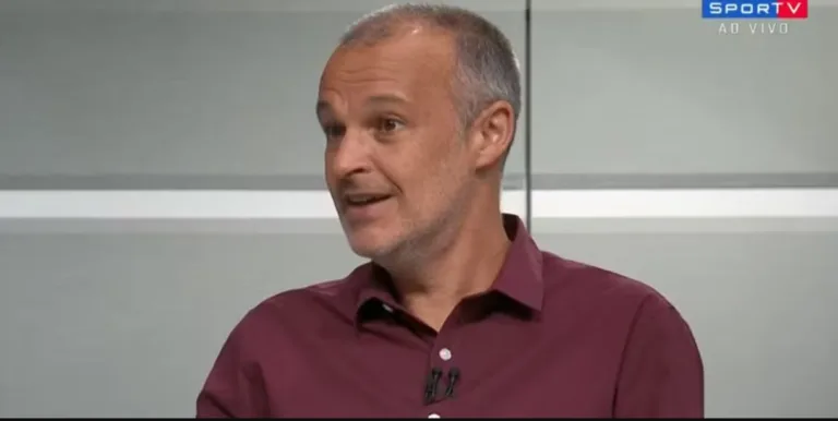 Comentarista Sergio Xavier Filho do SporTV